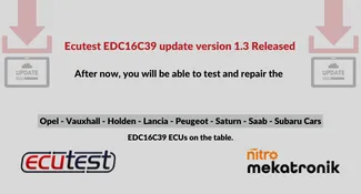  EDC16C39 update version 1.3 Released